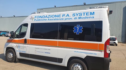 Fondazione P.A. System Pubbliche Assistenze Provincia di Modena