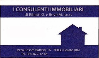 I CONSULENTI IMMOBILIARI DI RIBATTI G. E BOVE M. SNC