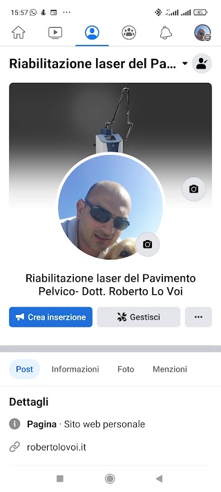 Roberto Lo Voi Medico Chirurgo Ginecologia Uroginecologia Laser vaginale Riabilitazione pavimento pelvico