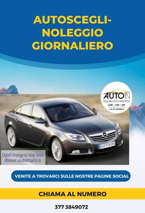 AutoIn - Noleggio auto a Monopoli