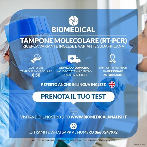 Biomedical Analisi Cliniche - Gruppo CSM