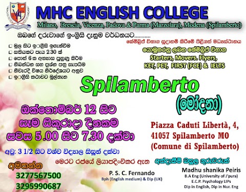 MHC English College Spilamberto