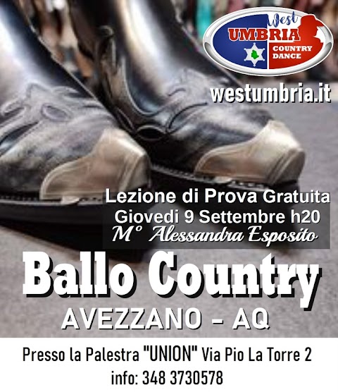 Alessandra Esposito scuola di ballo Country - West Umbria Avezzano