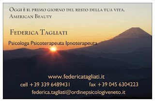 Dott.ssa Federica Tagliati Psicologa Psicoterapeuta Ipnoterapeuta