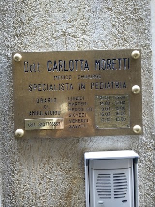 Pediatra Dr.ssa Moretti Carlotta