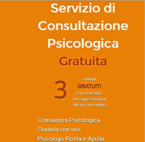 Servizio di Consultazione Psicologica Gratuito