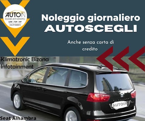 AutoIn - Noleggio auto a Monopoli