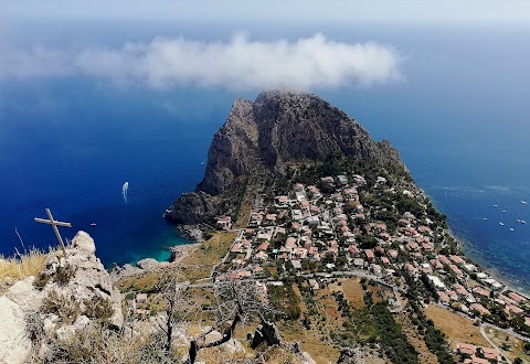 Monte Catalfano veduta su Palermo