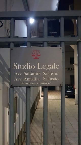 Studio Legale Avv. Salvatore Sallustio e Avv. Annalisa Sallustio