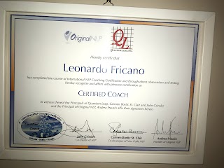 Dott. Leonardo Fricano Psicoterapeuta Cognitivo Comportamentale esperto in IPNOSI, E.M.D.R, PNL