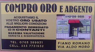 COMPRO ORO e ARGENTO FIANO ROMANO -OROPURO