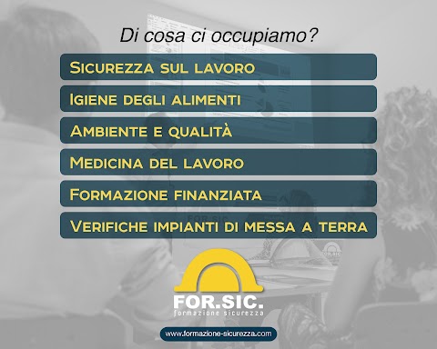 FOR. SIC. FORMAZIONE SICUREZZA