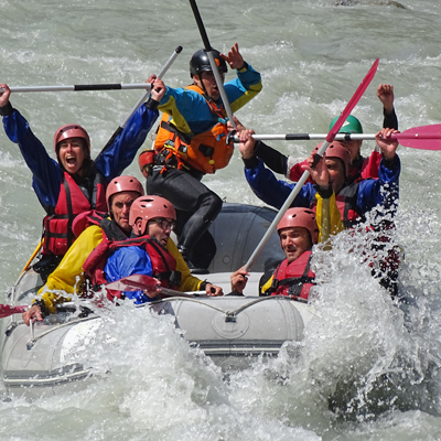 Rafting a Morgex in Valle d'Aosta VDA escursioni