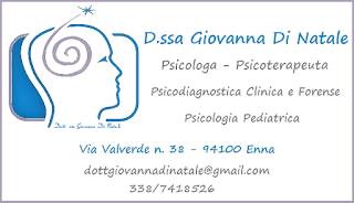 Dott.ssa Di Natale Giovanna - Psicologa/Psicoterapeuta