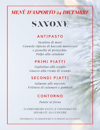 Savone - Il ristorante, la pizzeria. A pochi minuti da Frosinone. Servizio d'asporto