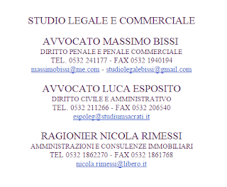 Studio Legale Avv. Massimo Bissi Avv. Luca Esposito