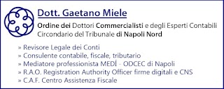 STUDIO MIELE ~ dott. Gaetano Miele ~ Commercialisti ed Esperti Contabili