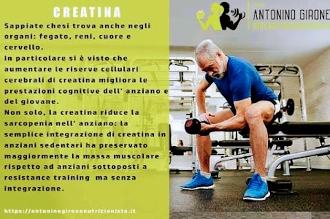 Dott. Antonino Girone, Nutrizionista