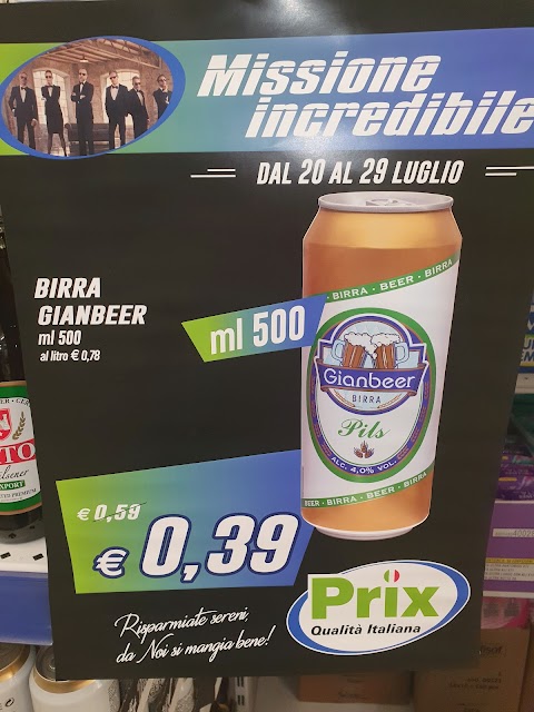 Prix Quality Supermercato