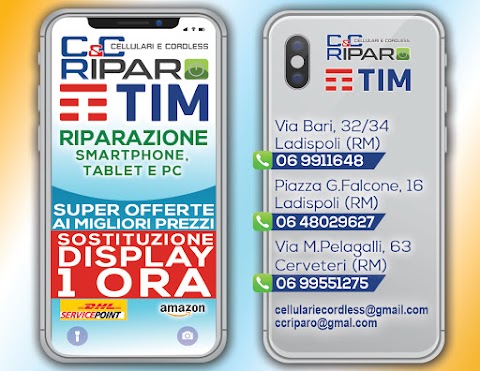 C&C RIPARO - CENTRO TIM - SERVICE POINT DHL Cerveteri