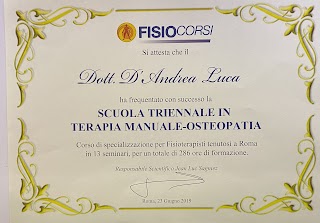 Dott. Luca D’Andrea Fisioterapista-Osteopata