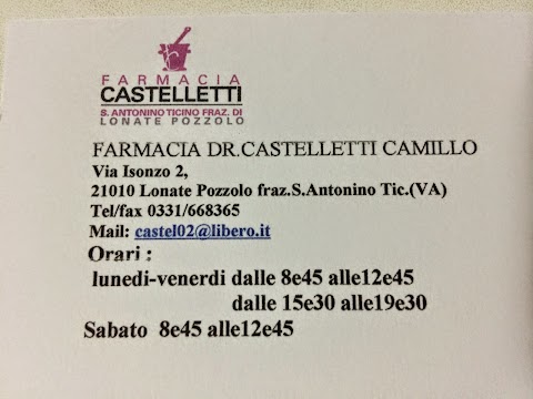 Farmacia Castelletti Dr. Domenico SAS