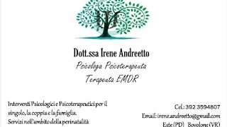 Dott.ssa Irene Andreetto Psicologa Psicoterapeuta