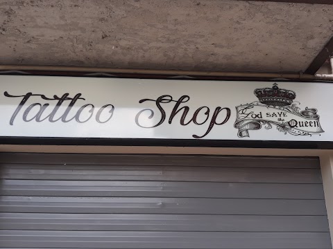 God Save The Queen - Tattoo Shop