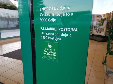 Tuš market Postojna