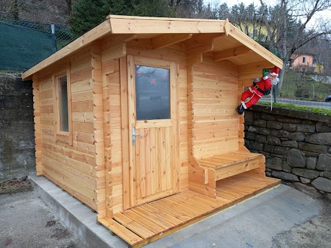 DEKALUX. Casette, garage, bungalows e gazebo in legno