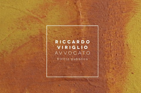 Riccardo Viriglio - Avvocato - Diritto pubblico