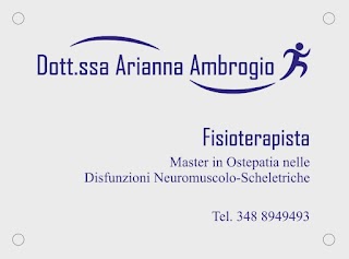 Dott.ssa Arianna Ambrogio - Fisioterapista Osteopata