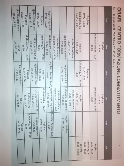 CFC Padova - Centro Formazione Combattimento