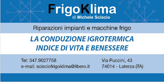 FRIGORISTA Taranto "FRIGOKLIMA" di Michele Sciscio