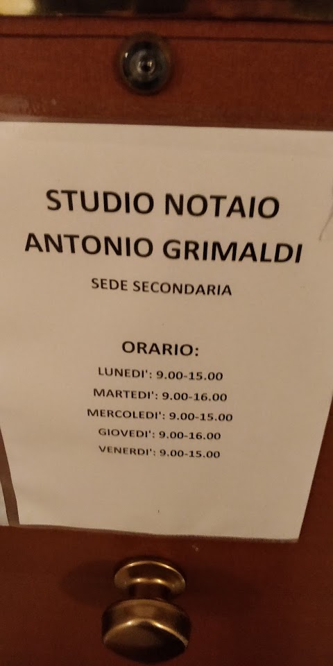 Studio secondario notaio Antonio Grimaldi
