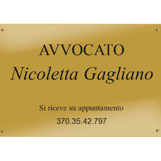 Avvocato Nicoletta Gagliano