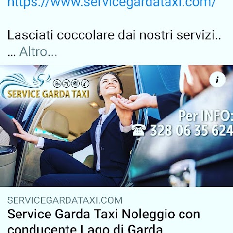 Service personal driver noleggio con conducente lago di Garda