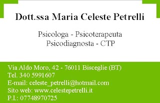 Dott.ssa Celeste Petrelli - Psicologa Psicoterapeuta