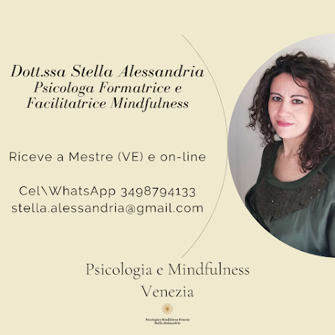 Dott.ssa Stella Alessandria Psicologia e Mindfulness Venezia