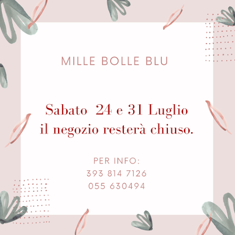 Mille Bolle Blu di Sacha Calandra