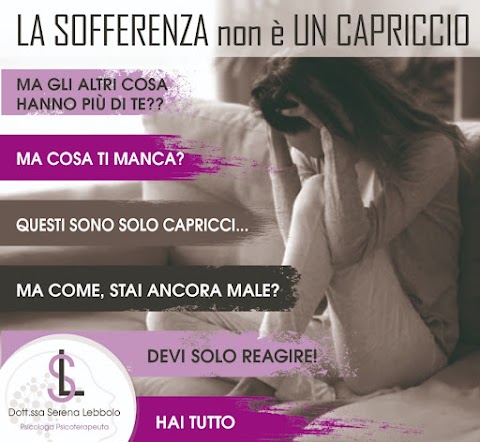 DOTT.SSA SERENA LEBBOLO - PSICOLOGA SPECIALISTA IN PSICOTERAPIA COGNITIVO E COGNITIVO-COMPORTAMENTALE, TERAPEUTA EMDR