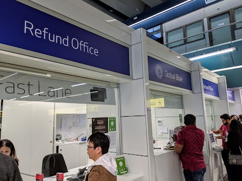 Global Blue tax refund point