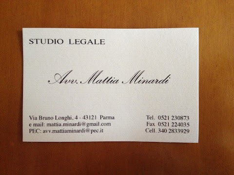 STUDIO LEGALE AVV. MATTIA MINARDI