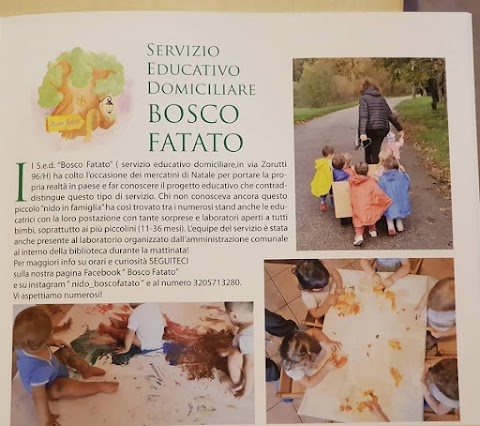 Asilo nido Bosco Fatato servizio educativo domiciliare