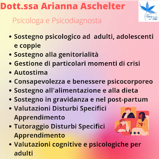 Dott.ssa Arianna Aschelter - Psicologa Velletri