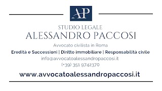 Avv. Alessandro Paccosi | Studio Legale Avvocato Civilista Roma