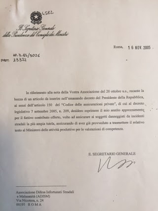 ADISM Risarcimento Danni Incidenti Stradali Malasanità Bari Puglia