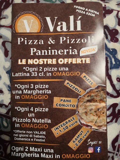 Valí pizza e pizzoli