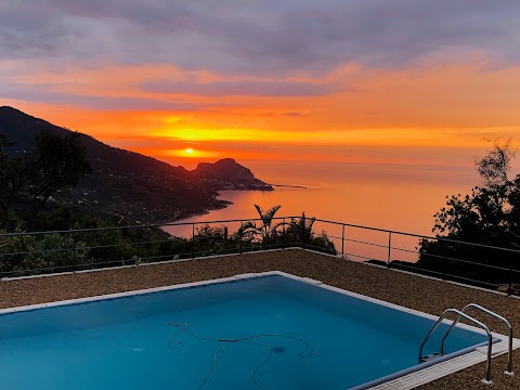 cefalù nest pool house terrace sea view