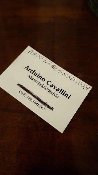 Massofisioterapista Arduino Cavallini